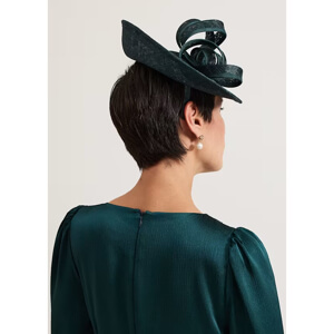 Phase Eight Grossgrain Twist Oval Fascinator